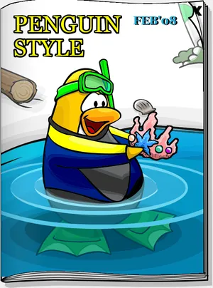 Penguin Style February 2008, the cover