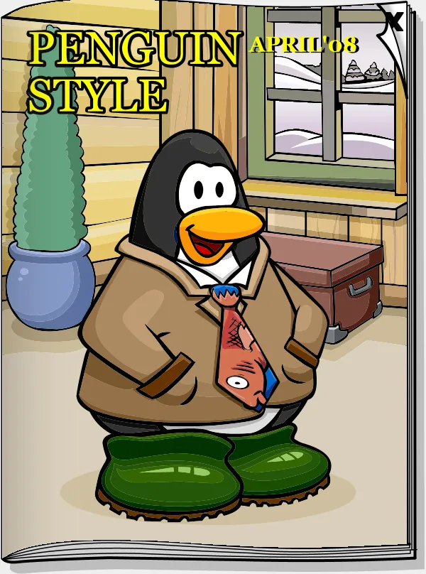 Penguin Style April 2008, the cover