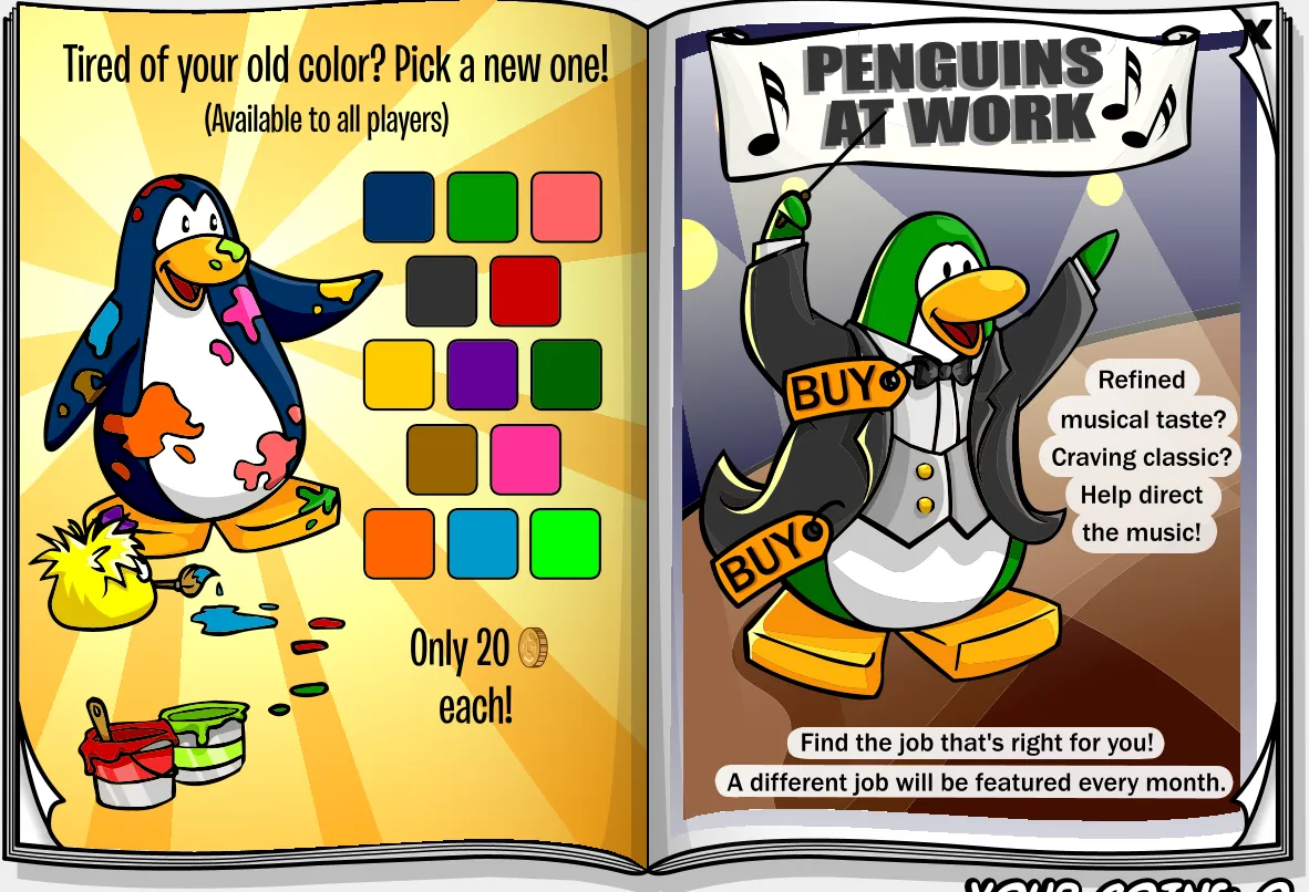 Penguin Style July 2008, pages 1 and 2