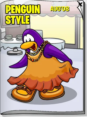 Penguin Style August 2008, the cover