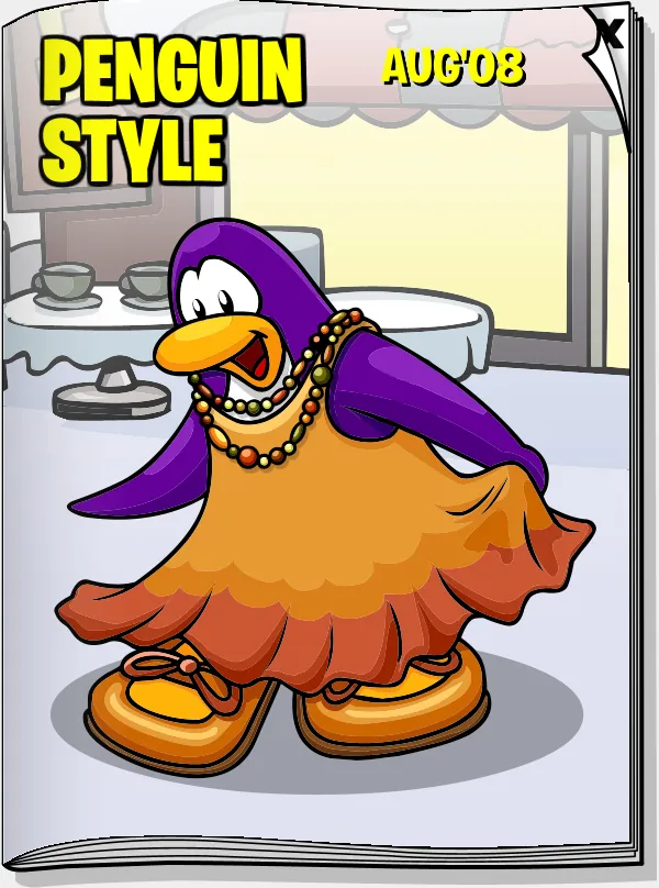 Penguin Style August 2008, the cover