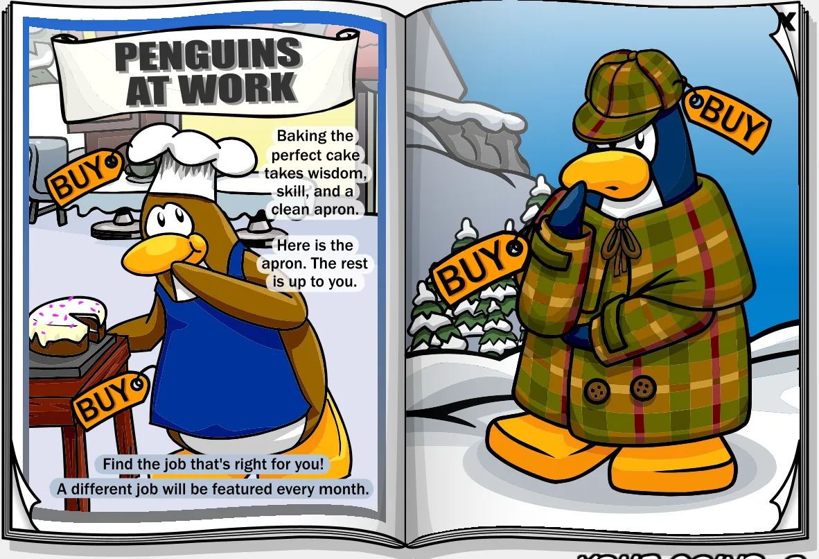 Penguin Style December 2008, pages 17 and 18