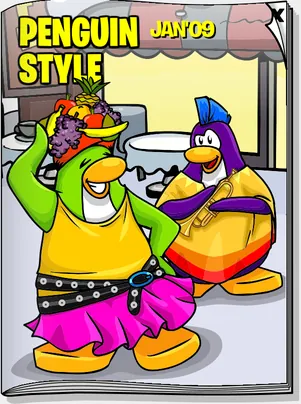 Penguin Style January 2009, the cover