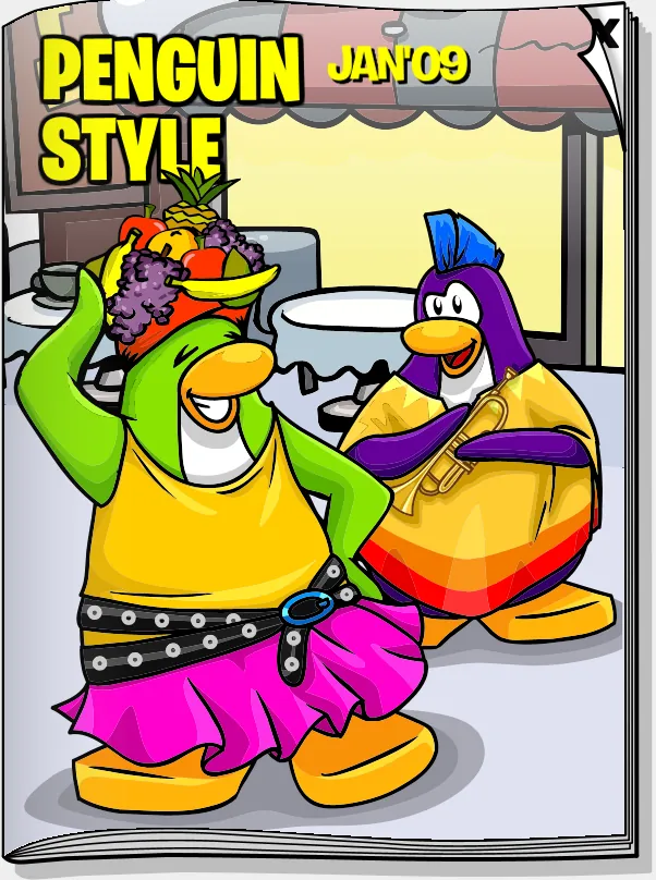 Penguin Style January 2009, the cover