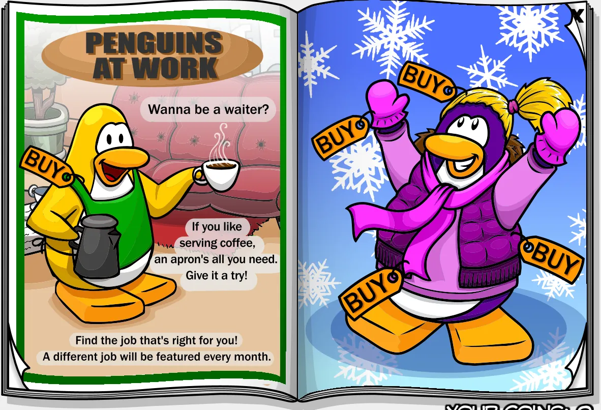 Penguin Style January 2009, pages 17 and 18