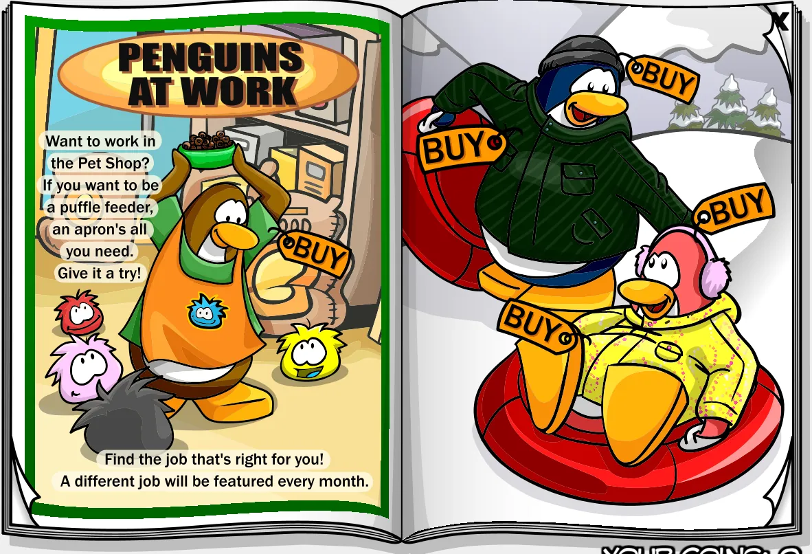 Penguin Style February 2009, pages 9 and 10