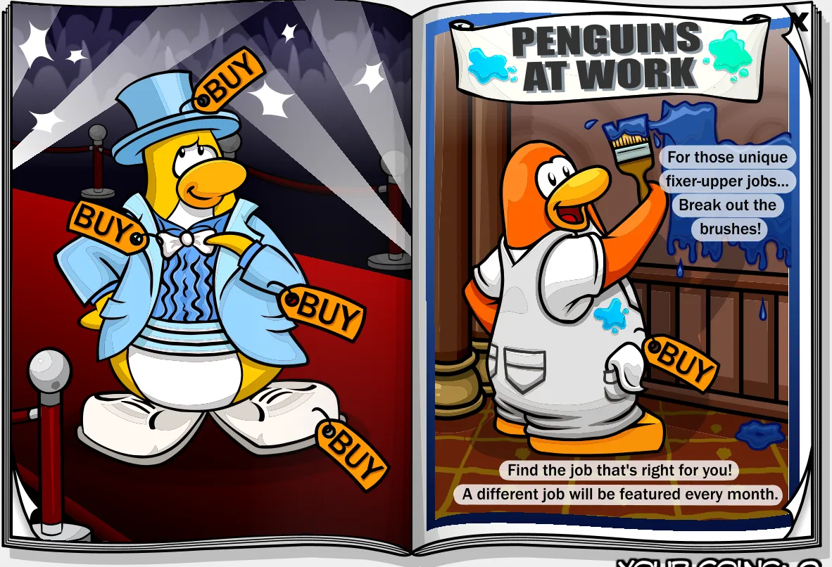 Penguin Style March 2009, pages 9 and 10