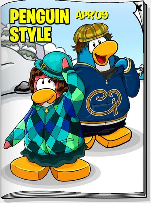 Penguin Style April 2009, the cover
