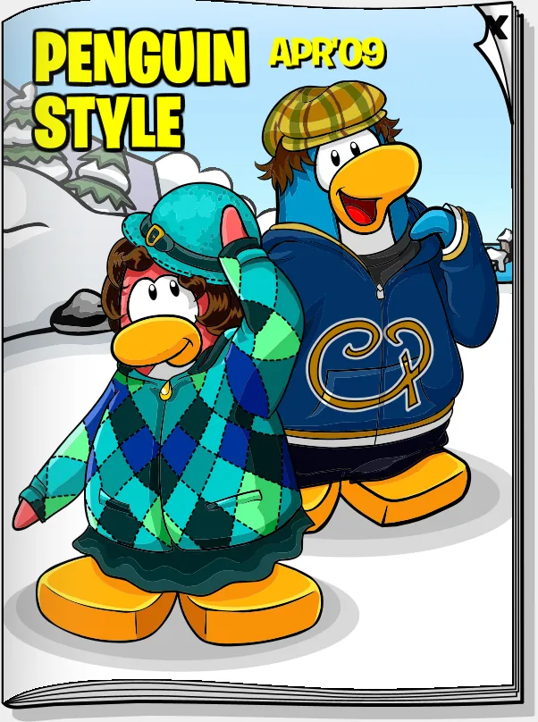 Penguin Style April 2009, the cover