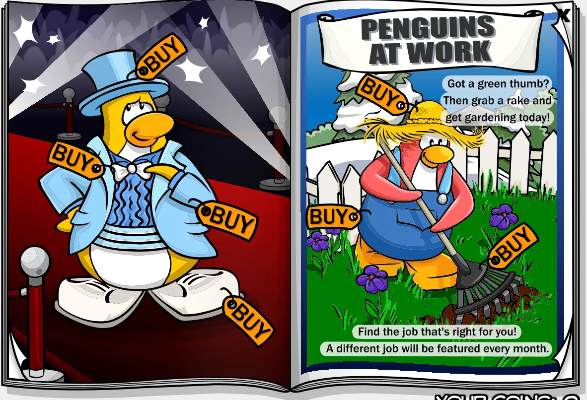 Penguin Style April 2009, pages 13 and 14