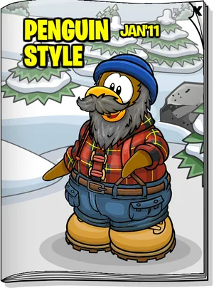 Penguin Style January 2011, the cover
