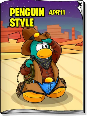 Penguin Style April 2011, the cover