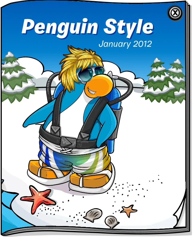 Penguin Style January 2012, the cover