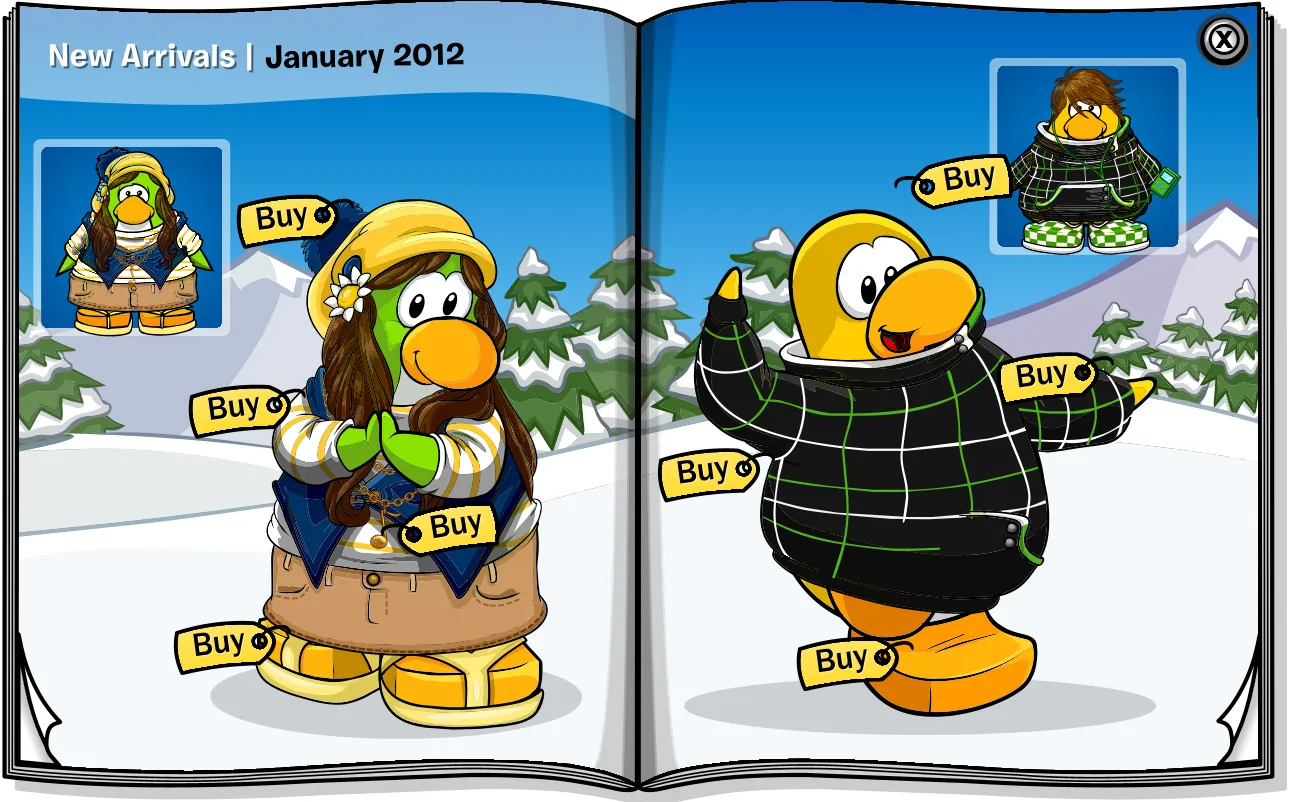 Penguin Style January 2012, pages 5 and 6