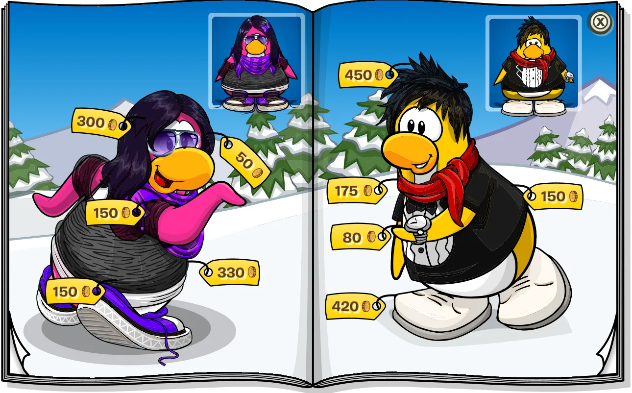Penguin Style April 2012, pages 13 and 14
