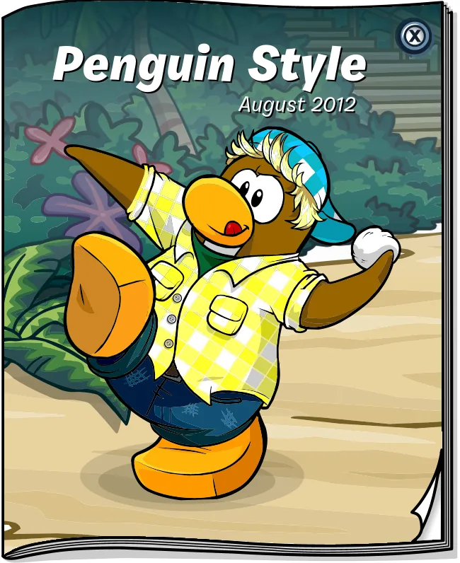Penguin Style August 2012, the cover