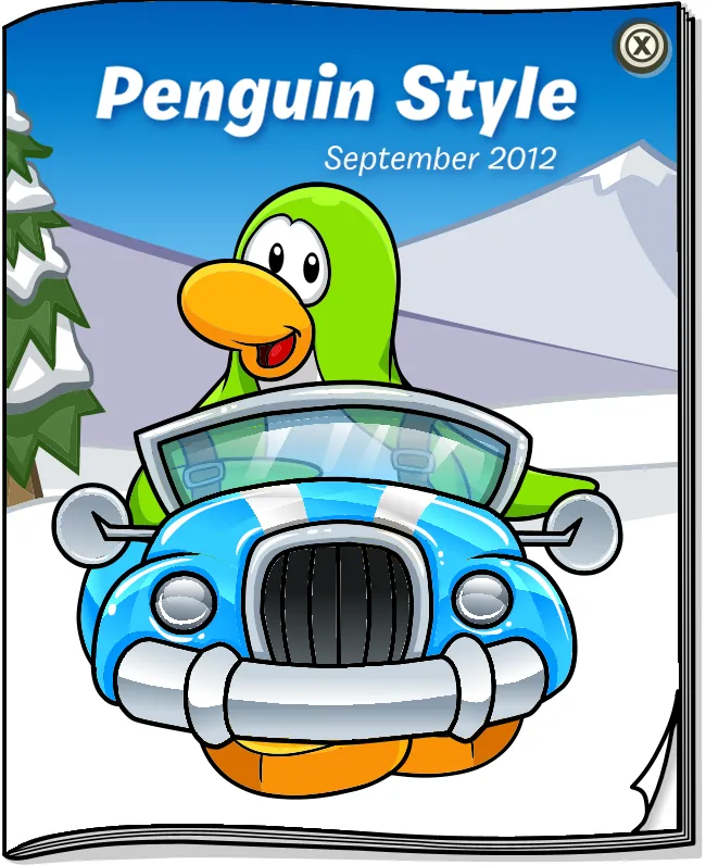 Penguin Style September 2012, the cover
