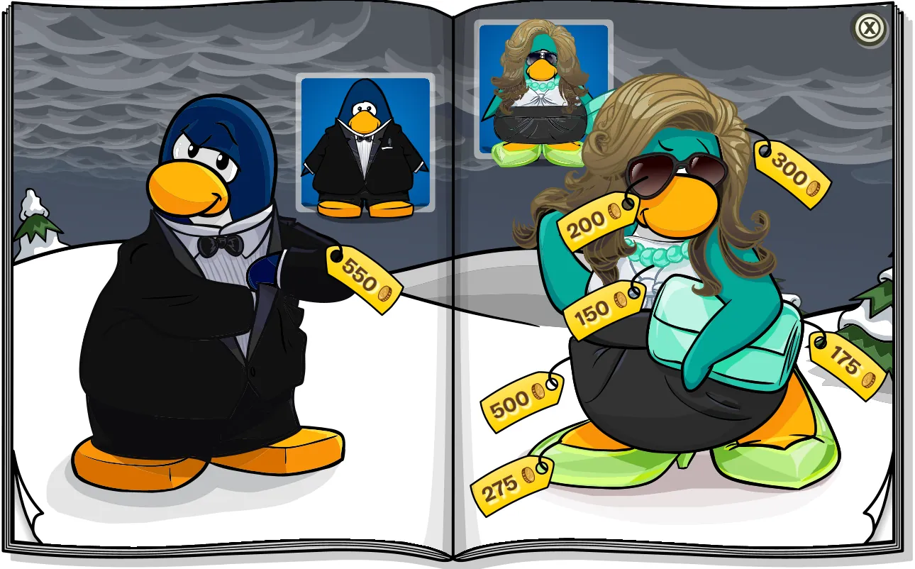 Penguin Style December 2012, pages 15 and 16