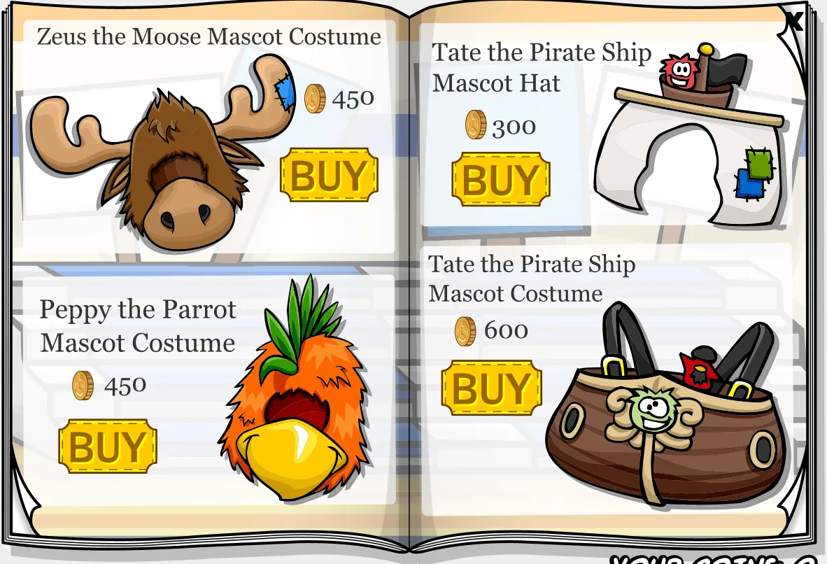 Costume Trunk: Team Blue's Rally Debut, pages 1 and 2
