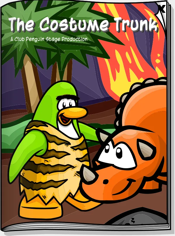Costume Trunk: The Penguins that Time Forgot, the cover