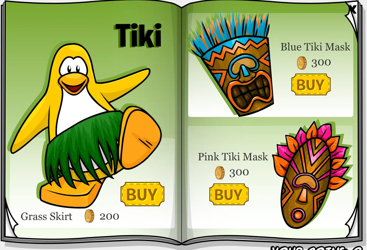 Costume Trunk: The Penguins that Time Forgot, pages 5 and 6