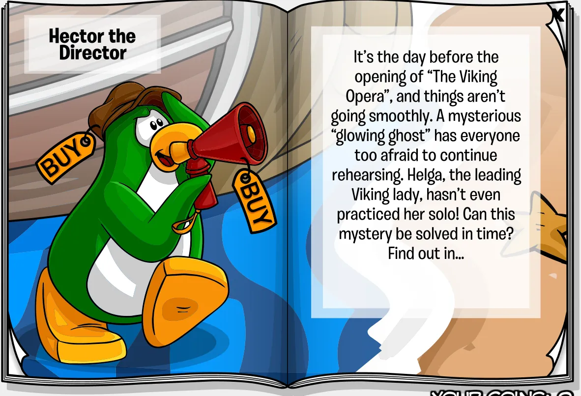 Costume Trunk: The Haunting of the Viking Opera, pages 1 and 2