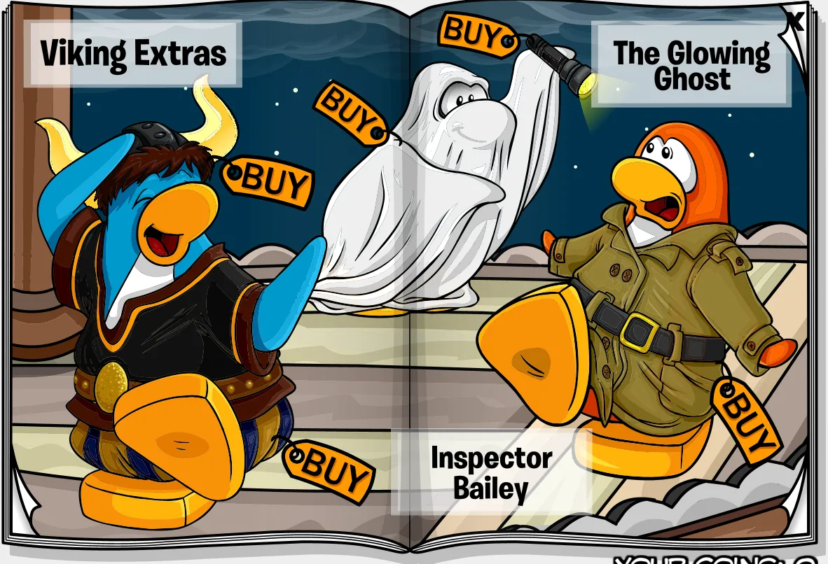 Costume Trunk: The Haunting of the Viking Opera, pages 5 and 6
