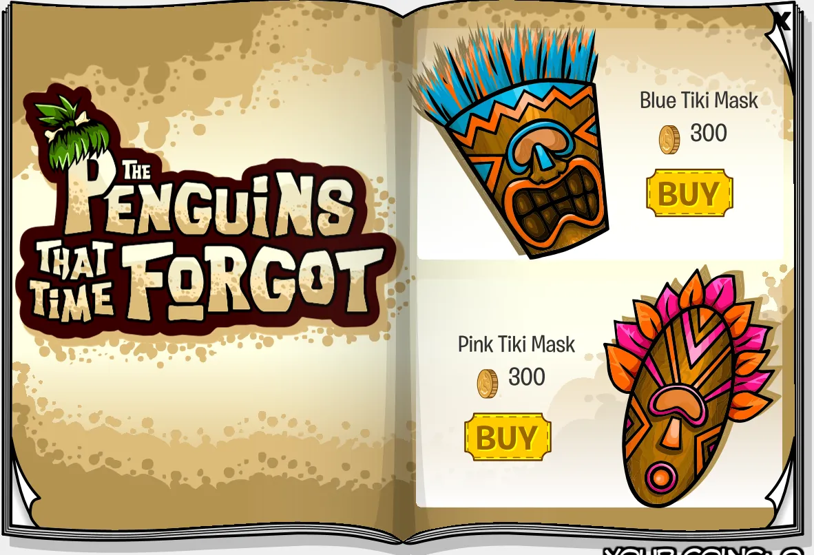 Costume Trunk: The Penguins that Time Forgot, pages 3 and 4