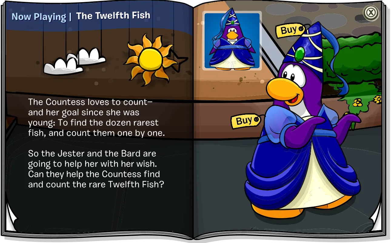 Costume Trunk: The Twelfth Fish, pages 1 and 2
