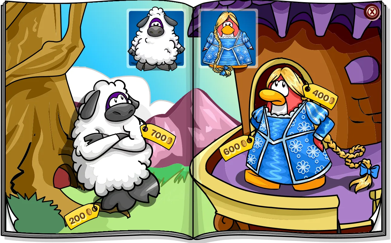 Costume Trunk: Fairy Fables, pages 5 and 6